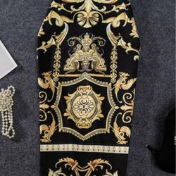 European Versace Style High Weight Skirt 