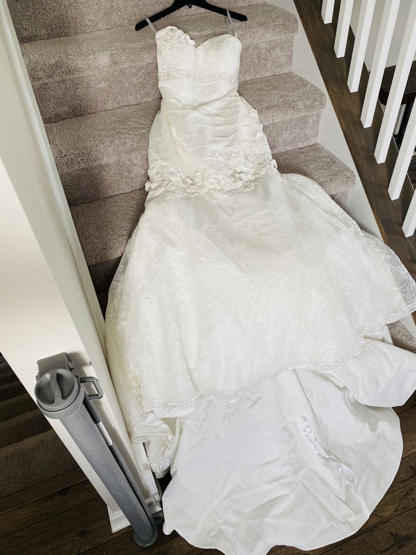 Oleg Cassini wedding gown