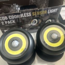 Cordless Sensor Lights 2pk
