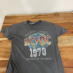 Vintage 1979 World Tour ACDC T Shirt