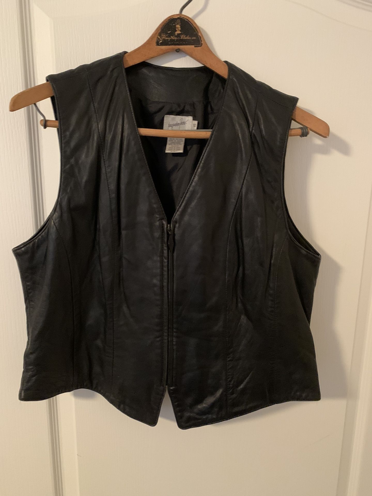 Super Soft Leather Vest