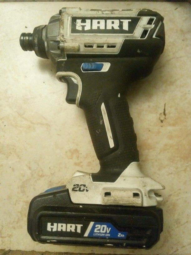 Hart 20-volt Brushless Impact Driver 