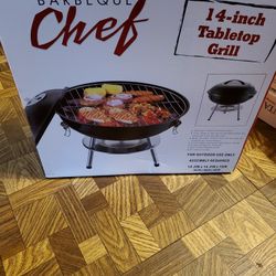 Barbeque Chef 14-inch Tabletop Grill