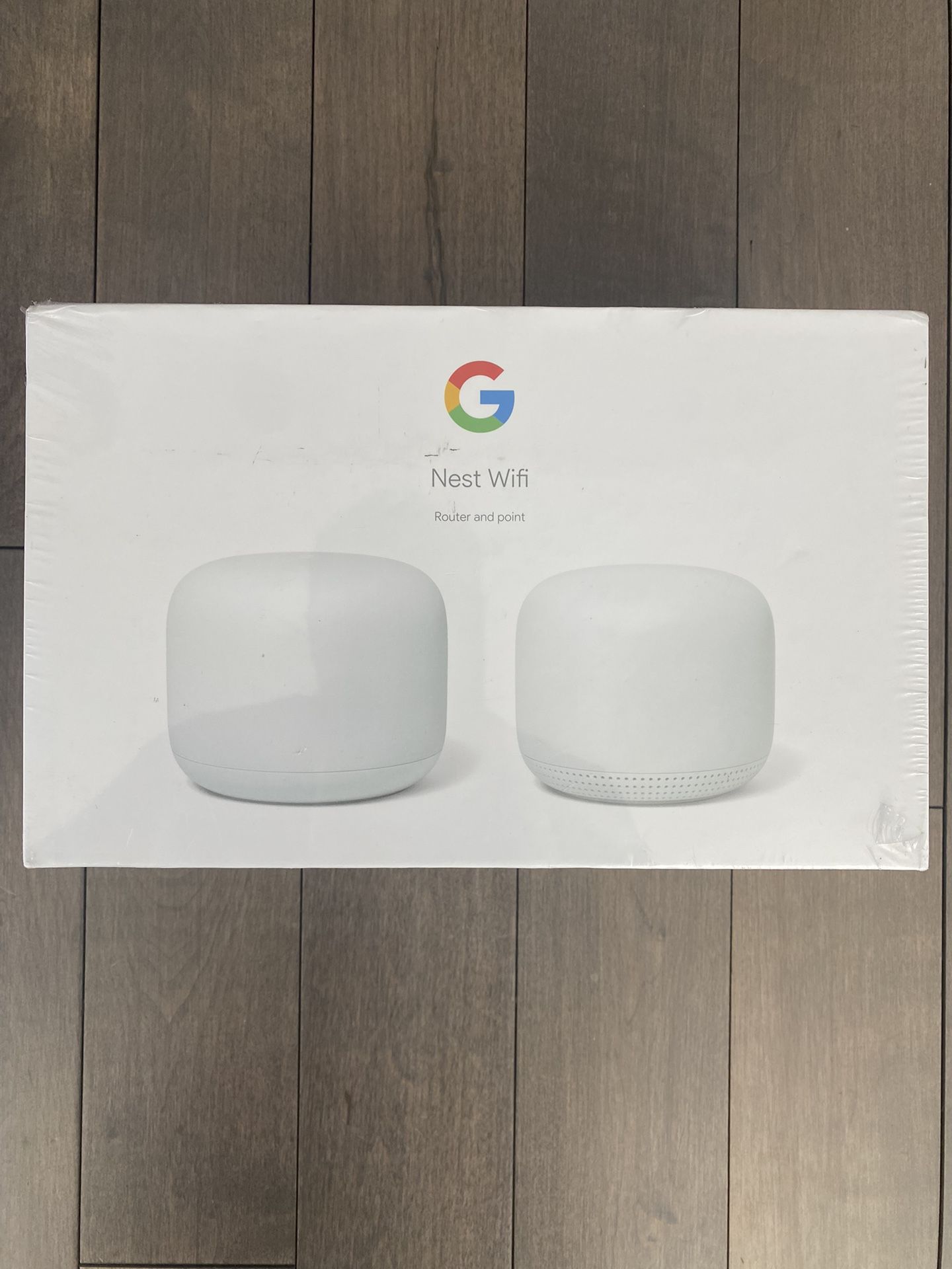 Brand New Google Nest WiFi - Mess Router And 1 Point W/Google Assistant
