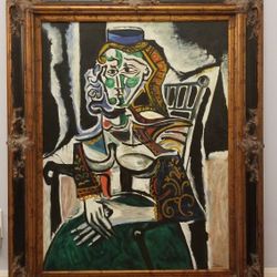 Cubist Painting Pablo Picasso Style 20th Century Art