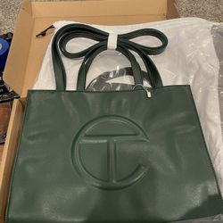 Telfar Bag Medium Shopper Olive New Authentic 