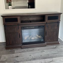 TV Firelplace Storage Stand 