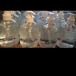 12 Bottles Of Hand sanitizer 
