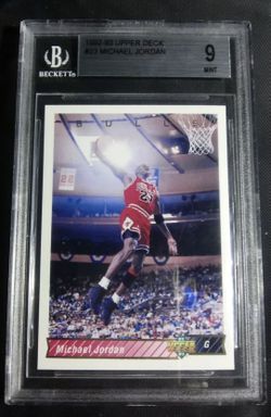 1992-93 Upper Deck Michael Jordan #23 BGS 9 Mint