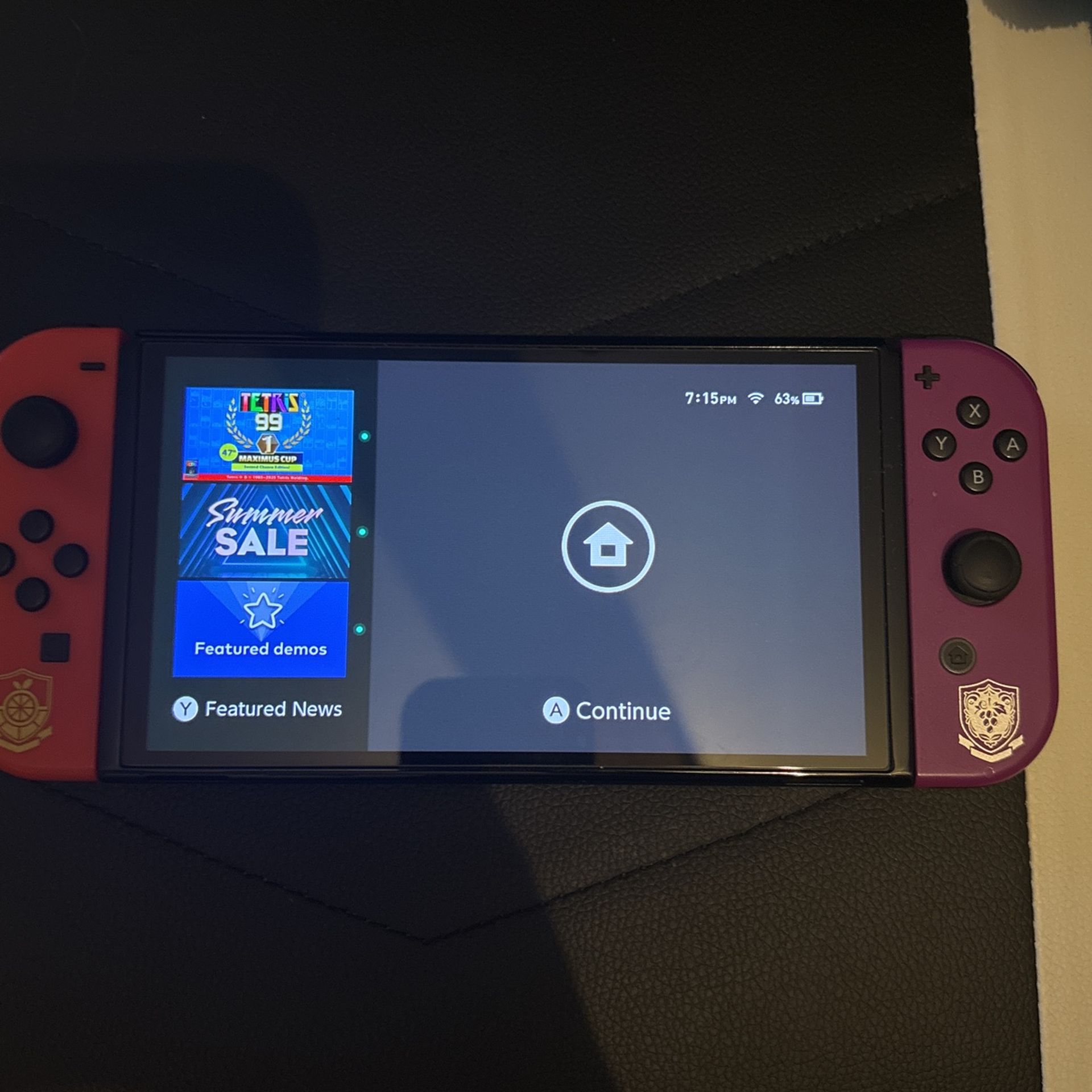 Nintendo Switch Oled Pokémon Scarlet And Violet Edition 