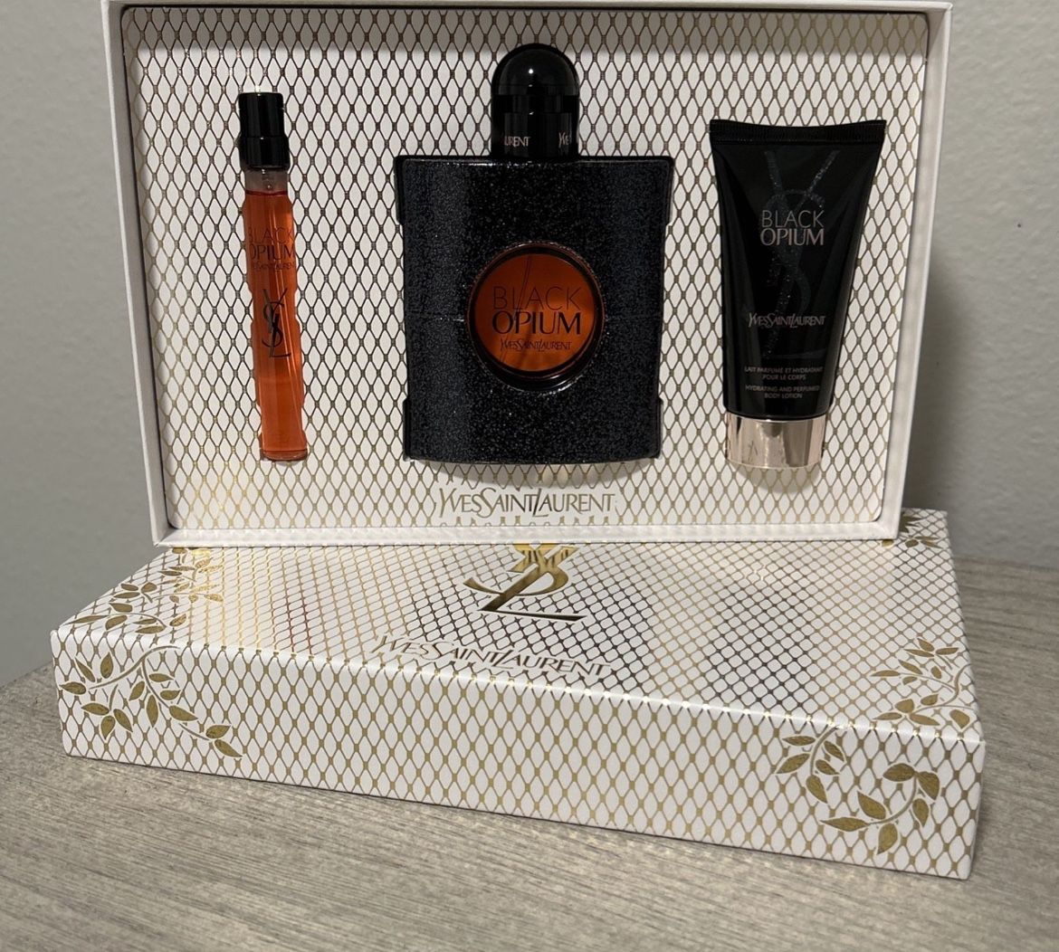 Ysl 3-Pc. Black Opium Eau de Parfum Gift Set