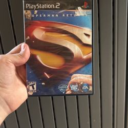 PS2 SUPERMAN RETURNS
