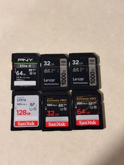 SD CARDS for sale or for trade.