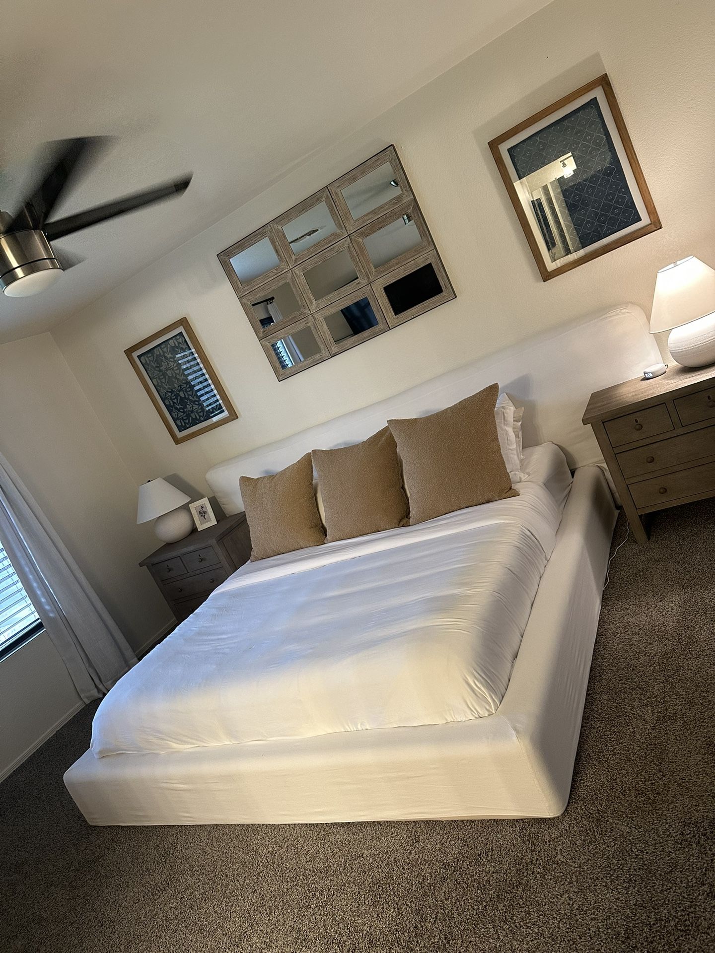 CB2 King Bed Frame