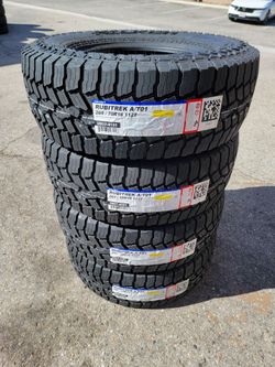 265 70 16 NEW TIRES TACOMA 4RUNNER TUNDRA SEQUOIA FRONTIER COLORADO CANYON SILVERADO SIERRA F150