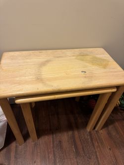 Little Kids Wooden Tables 