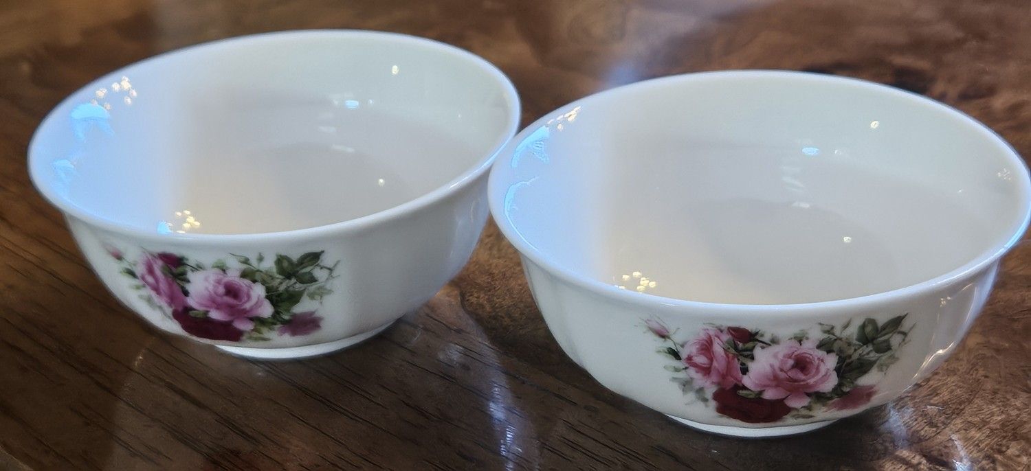 Fine Bone China Small Opened Sugar Bowl/ Allen Nelson Collection