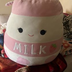 Squishmallow Bernise the Strawberry Jumbo 24” Plush