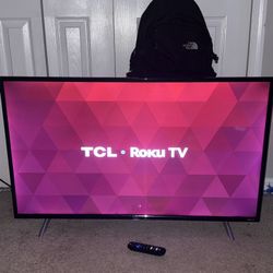 43” Roku TCL Smart TV 4K Ultra HDR LED