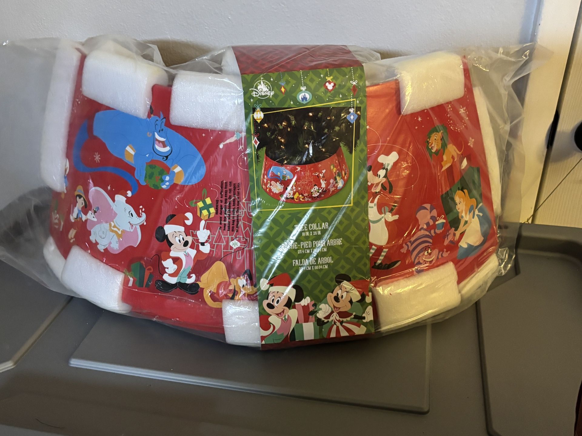 Disney Parks Metal Tree Collar Alice Genie Mickey