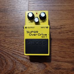 Boss Super Overdrive SD-1