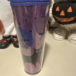 Starbucks Halloween glow in the dark tumbler