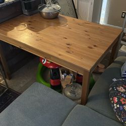 Dinning Table Light Brown 29x46.5