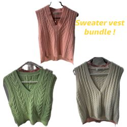 Sweater Vest Bundle