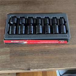 Snap On - 7 Piece Metric Shallow Swivel Impact Sockets 