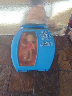 Vintage 1960"s remco jan & Heidi pocket dolls