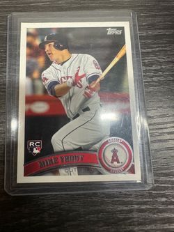 Mike Trout Topps Rookie Card