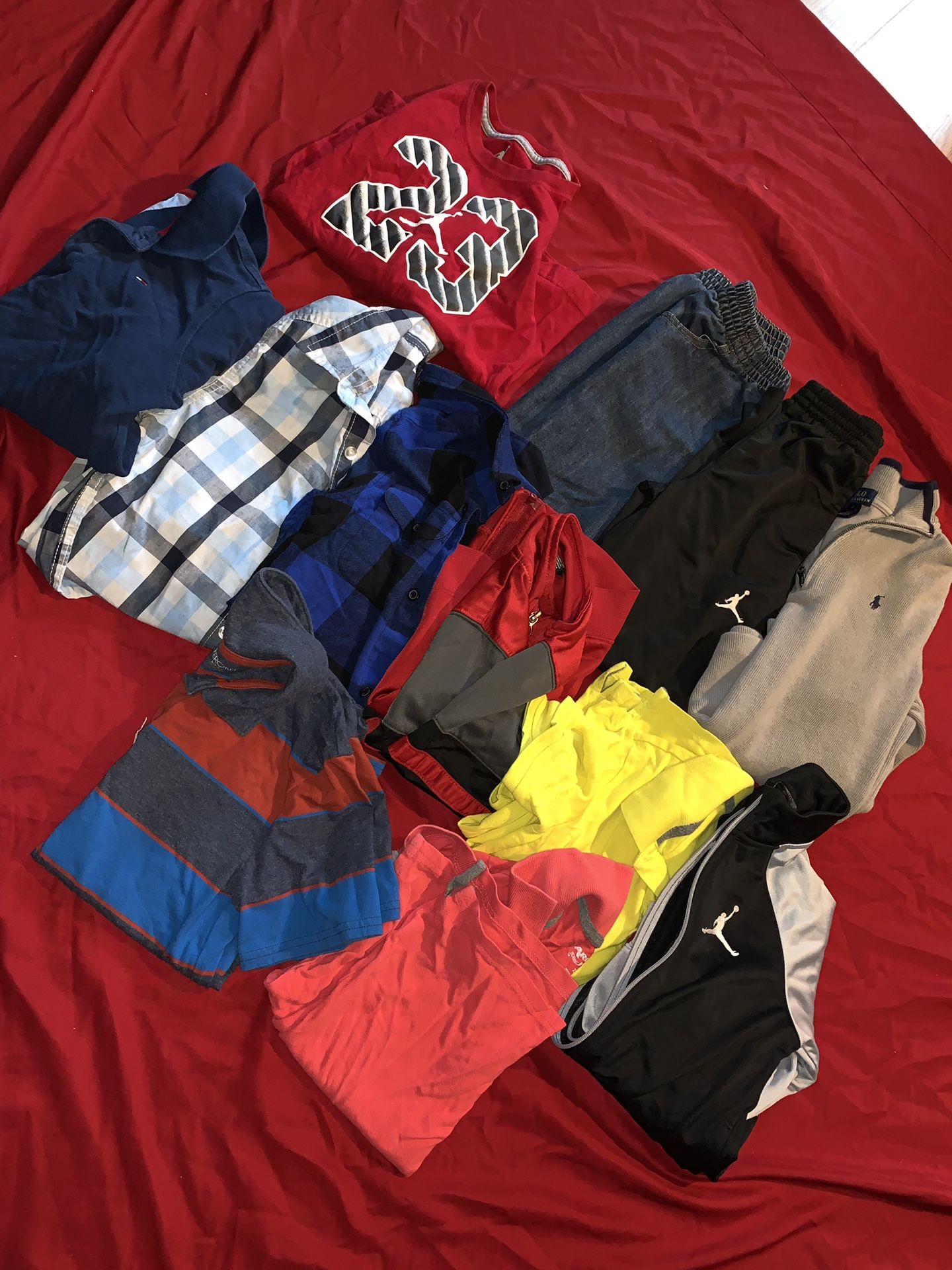 Size 7 boy clothes.