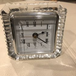 Crystal clock.