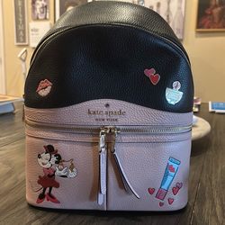Kate Spade New York Disney x Minnie Mouse medium backpack in pale vellum multi