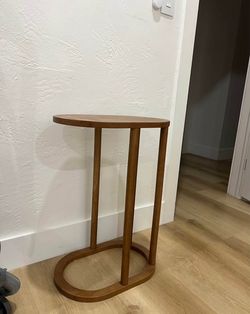 Wood Side Table