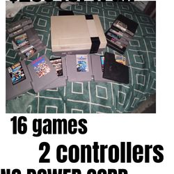 nes games and console