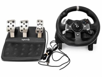 Logitech G920 Driving Force Racing Wheel & Pedals – Xbox / PC