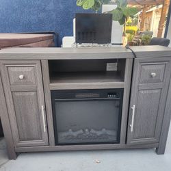 Electric Fireplace TV Stand