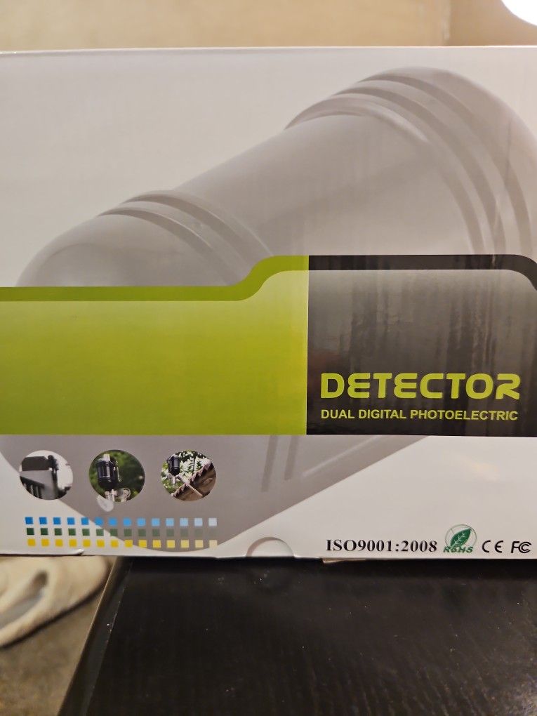 Detector Dual Photoelectric Indoor Outdoor Cameras