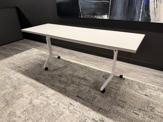SitOnIt 6x2 nesting table white base