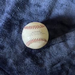 Mickey Mantle Baseball 40th Anniversary Stamped Signatur