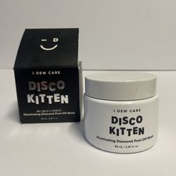 Disco Kitten Illuminating Diamond Pep-off Mask - New In Box 