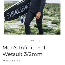xcel mens inifiti wetsuit size xl