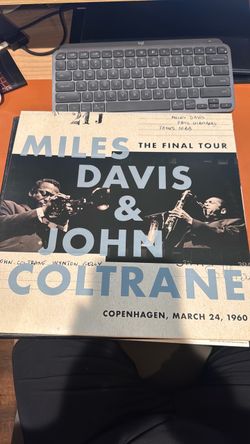 Miles Davis and John Coltrane - Final Tour Vinyl