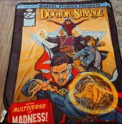 Doctor Strange Multiverse of Madness Throw Blanket