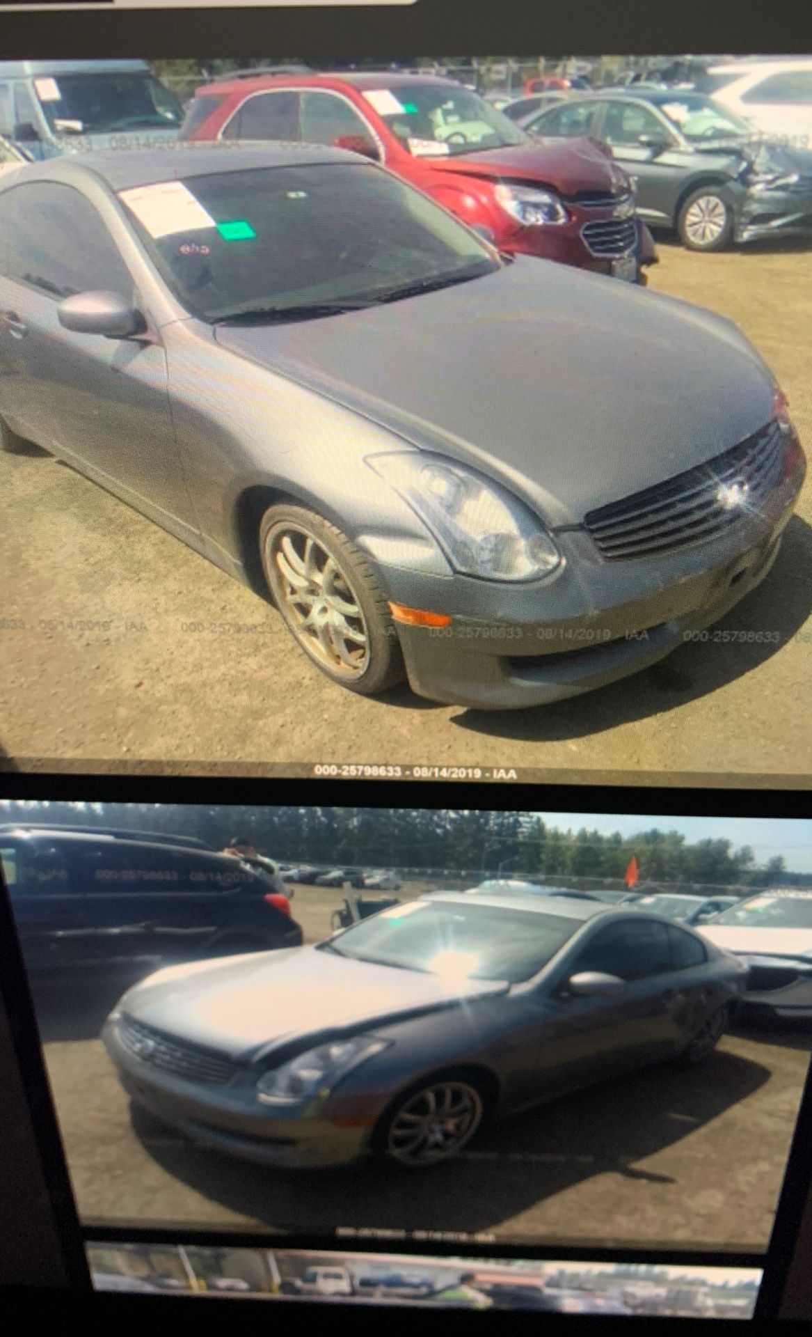 I need Infiniti g35 coupe parts