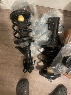 Complete Strut and Spring Assembly Pair