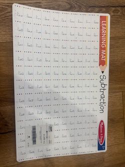 Melissa and Doug learning mat - addition, subtraction and multiplication