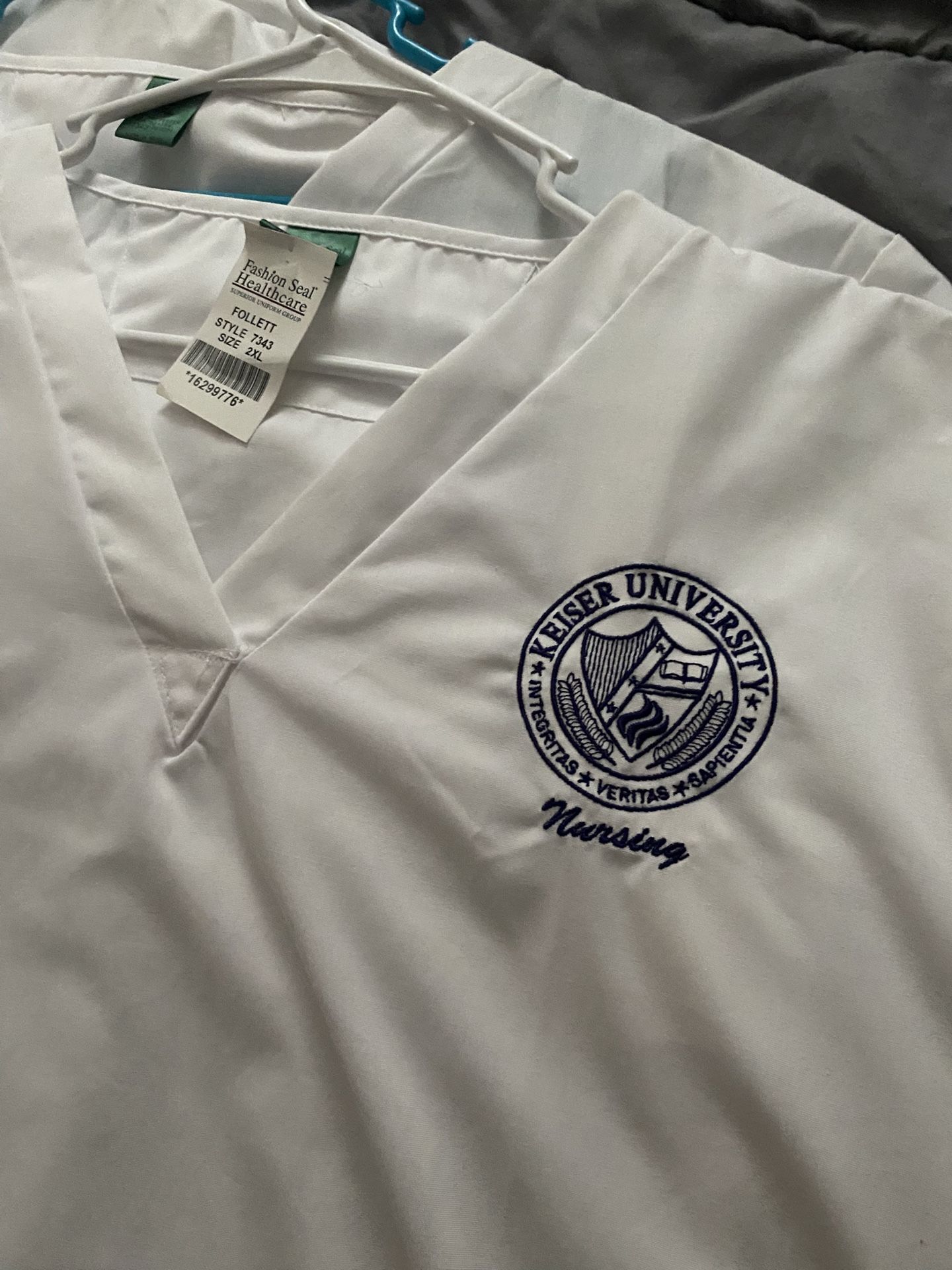 Keiser University Nursings Scrub Tops And Jacket