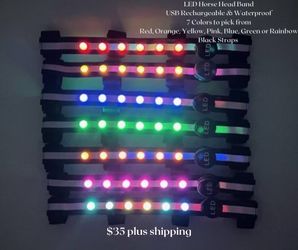 LED Horse Head Band
